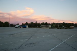 The amenities are way over there