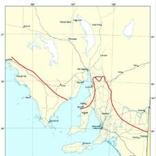 Goyder Line map