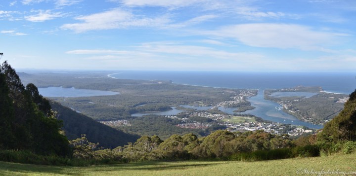 Panorama Laurieton from North Brother